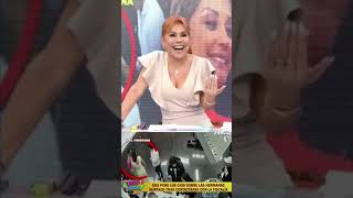 Reacción de Magaly Medina al ver que Karla Tarazona y Christian Domínguez se besan [upl. by Nnaeed952]