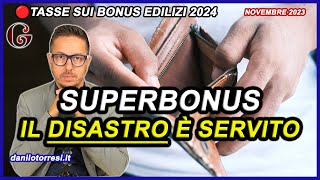 SUPERBONUS e CESSIONE DEL CREDITO ultime notizie  il disastro è servito [upl. by Marek]