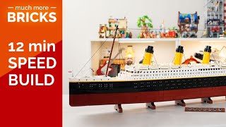 LEGO Creator Expert 10294 Titanic  Speed Build in 12 minutes  Short Video [upl. by Chassin]