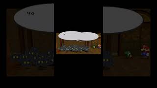 What are They Keeping in the Basement gaming shorts papermario papermariothethousandyeardoor [upl. by Retsek]