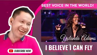 Music Teacher Reacts to quotI BELIEVE I CAN FLY by Yolanda Adams [upl. by Aroel651]