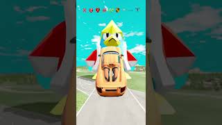 Cars vs Dedede in BeamNGdrive [upl. by Aiza]