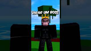 FINGI SER UM BOSS NO BLOX FRUITS E ISSO ACONTECEU roblox bloxfruits robloxedit shorts [upl. by Diandre]