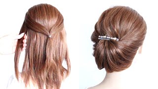 😍 EASY Elegant Hairstyles with ponytails 😍 Hairstyle Transformations [upl. by Roydd]