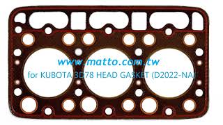 for Kubota gasket ZB500ZB600D650D850D950V1302V1402V1502V1505V1903V1702V2203V2403 [upl. by Emmaline409]