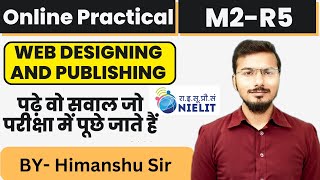 M2R5 Online Practical O Level PracticalWeb Designing O Level Practical Exam 2023  Ques6 [upl. by Abroms]