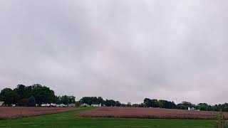 Ohio farm drizzly sunrise 🌧️ 30 September 2024 [upl. by Oika]