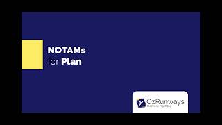 Helpful Hints 16 NOTAMs for Plan [upl. by Terrill]