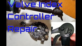 EW0135  Valve Index Controller Stick amp Touch Sensor Repair [upl. by Ibbison]