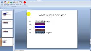 08 Inserting a Likert Scale Slide [upl. by Trilbi]