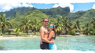 Moorea 🌴1 Tag im Südsee Paradies und Haare ab auf Weltreise  VLOG 423 [upl. by Swanhilda]