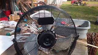 Steelton 18quot high velocity floor fan non functional [upl. by Ramak]