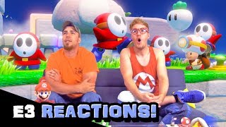 E3 Reaction  Captain Toad Treasure Tracker E3 2014 [upl. by Adrial]