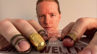 ASMR  Speed Tapping With Metal Fingers [upl. by Ztnaj]