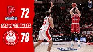 Pistoia  Olimpia Milano Highlights [upl. by Muncey]