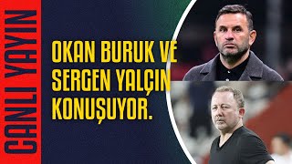 CANLI  Galatasarayı Kerem taşıdı Okan Buruk ve Sergen Yalçın açıklamalarda bulunuyor [upl. by Armillda]