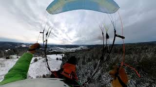 Parapente Vosges chèvre roche 23 novembre 2024 [upl. by Cinnamon]