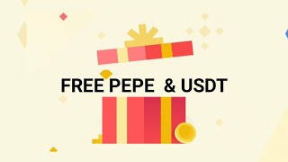 Wow😱😱  Fre PEPE amp USDT pack  Binance red packet  binance red packet code today [upl. by Mendive]