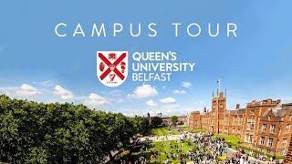 Student tour of campus  Queens University Belfast [upl. by Akahs]