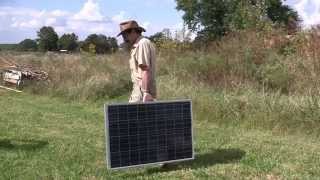 Review Suntaqe PWB Portable Power Stand RV Boat  Missouri Wind and Solar [upl. by Odnarb]