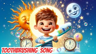 🎶 quotBrush Brush Brush  Fun Toothbrushing Song for Kids  2Minute Brush Party Challenge 🦷✨ [upl. by Linnie766]