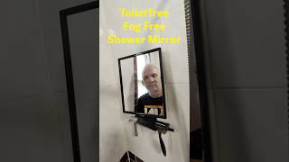 TolietTree Fogless Shower Mirror [upl. by Sivrad]