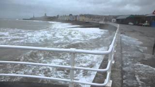 Before and after the Storm  Clarach Bay Easter 2013 [upl. by Oironoh]