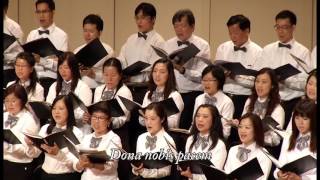 Dona Nobis Pacem 請賜我們平安  第十一屆聖詩頌唱會「耶穌愛我我知道」 [upl. by Gilmore231]