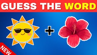 Can You Guess The WORD By Emojis 🤔  Emoji Quiz [upl. by Asylla]