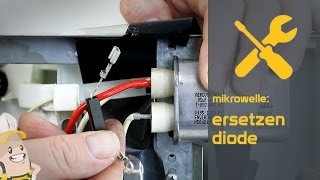 Ersetzen der Diode Ihrer Mikrowelle  Das Ersatzteilecenterde Verfahren [upl. by Annamarie]