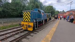 Class 1460 Event at Ecclesbourne Valley Railway Sun 28th July 24 Part 2 [upl. by Lladnor]