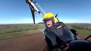 Gyrocopter Revalidation Flight Test  Full Flight with Commentary [upl. by Nitsoj]