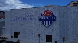 Pogradec Pallati i Sportit quotArefi Berberiquot pamje fantastike [upl. by Simmonds]