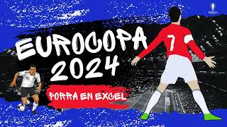 Plantilla Excel para PORRA EUROCOPA ALEMANIA 2024 [upl. by Dlanor]