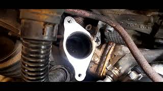 bmw one series N47 egr valve removed [upl. by Amme82]