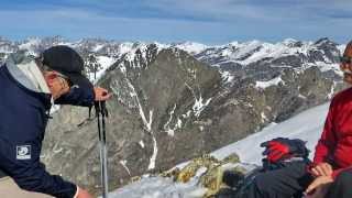 Monte Giobert 2435m con le racchette da neve [upl. by Anivol]