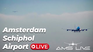 🔴 Live arrivals at Amsterdam Schiphol Airport [upl. by Seuqcaj]