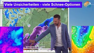 Viele Unsicherheiten  viele Schneeoptionen ab in einer Woche Wettervorhersage 1119112024 [upl. by Itak]