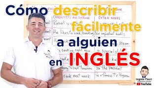 ¿Cómo crear fácilmente una corta descripción de alguien en inglés [upl. by Doro945]