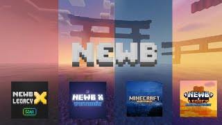 MINECRAFT PE BEST SHADER NEWB VARIANTS [upl. by Kirkpatrick]