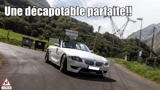 Présentation de la Bmw Z4 du pur plaisir cheveux aux vents [upl. by Idnarb]