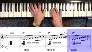 Jazz Piano College  Left Hand crappola  Green Dolphin Street [upl. by Gregory]