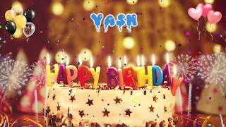 YASH Happy Birthday Song – Happy Birthday Yash – Happy birthday to you [upl. by Yrruc607]