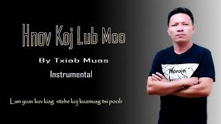 hnov koj lub moo  karaoke  by Txiab Muas  nkauj tawm tshiab 20202021 [upl. by Aubry]