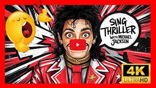 Karaoke Version Michael Jackson Thriller Official 4K Video 2024🎵  michaeljacksonkaraoke [upl. by Avot76]