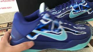 Unboxing Nike Kobe 5 Protro OG Ray F Batch Review [upl. by Relyt]