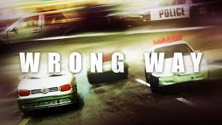 Wrong Way Car Chase Stop Motion [upl. by Rowell]