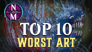 MTG Top 10 WORST Art  Magic the Gathering  Episode 156 [upl. by Miquela]