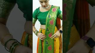 Beautiful silk saree draping tutorial step by step for wedding  Sari draping tips amp tricks [upl. by Beeson]