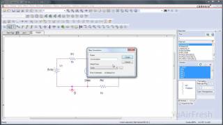 Design and simulate a basic DC circuit using PSpice [upl. by Hegyera]